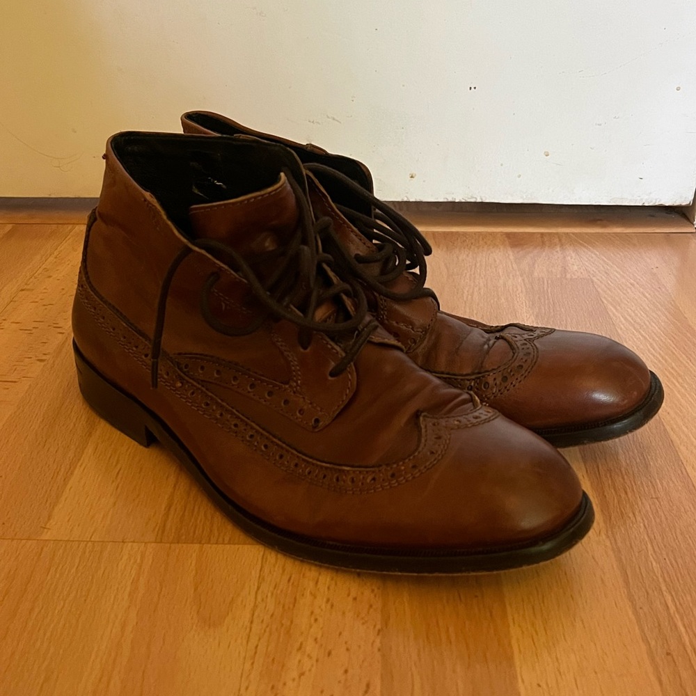 Handmade Brown Leather Shoes
